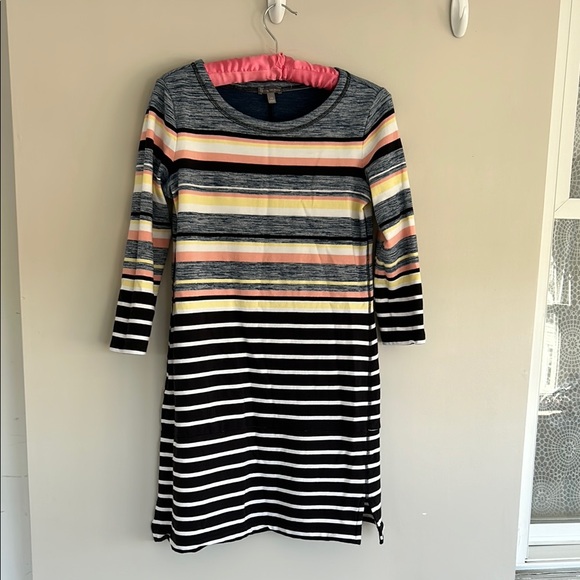 Talbots XS Multicolored Striped Sheath Dress - Picture 1 of 5